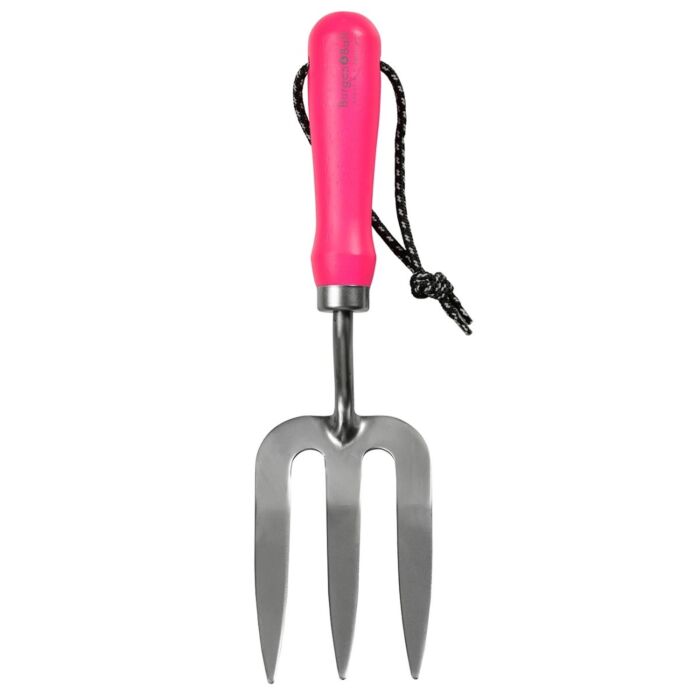 Burgon & Ball FloraBrite® Pink Hand Fork
